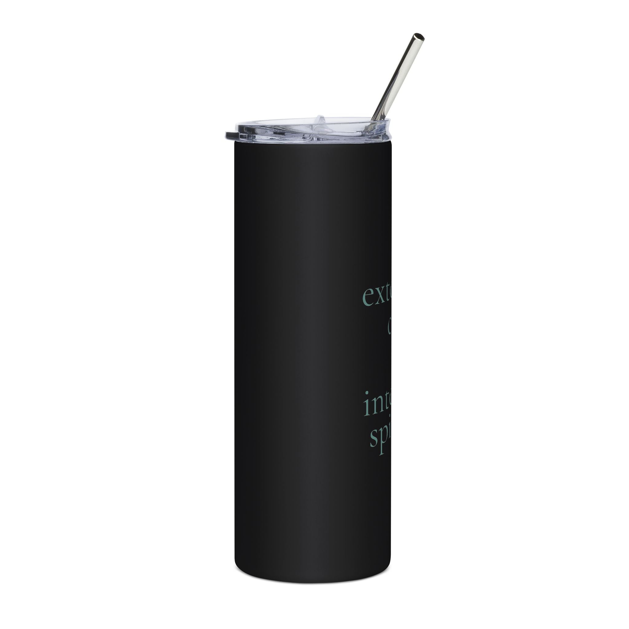 externally calm internally spiraling | 20oz stainless steel tumbler | Maintenance Era | Group Chat Energy