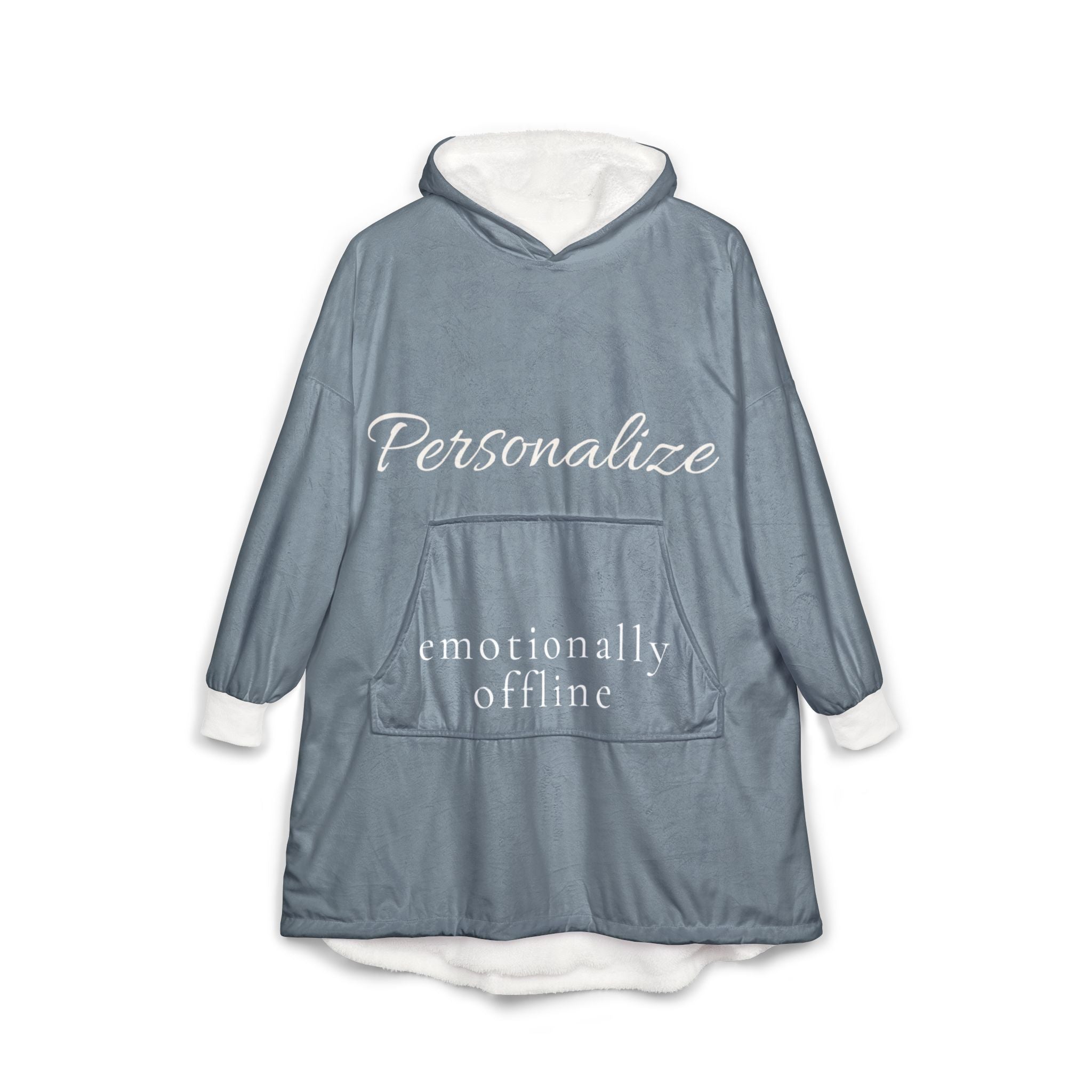 emotionally offline | hooded blanket | Emotionally Offline | Group Chat Energy