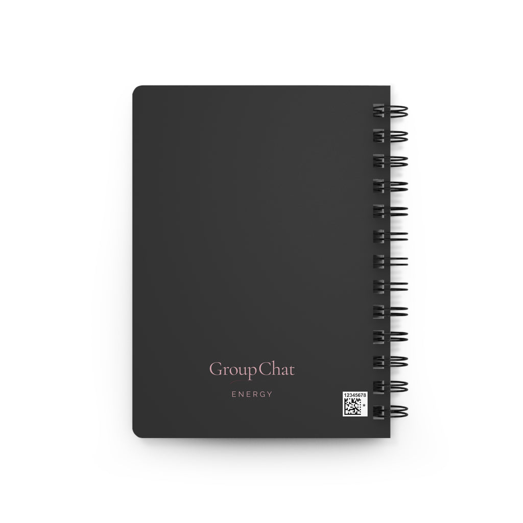 You're unhinged. I'm committed. | Notebook brimming with all the attitude