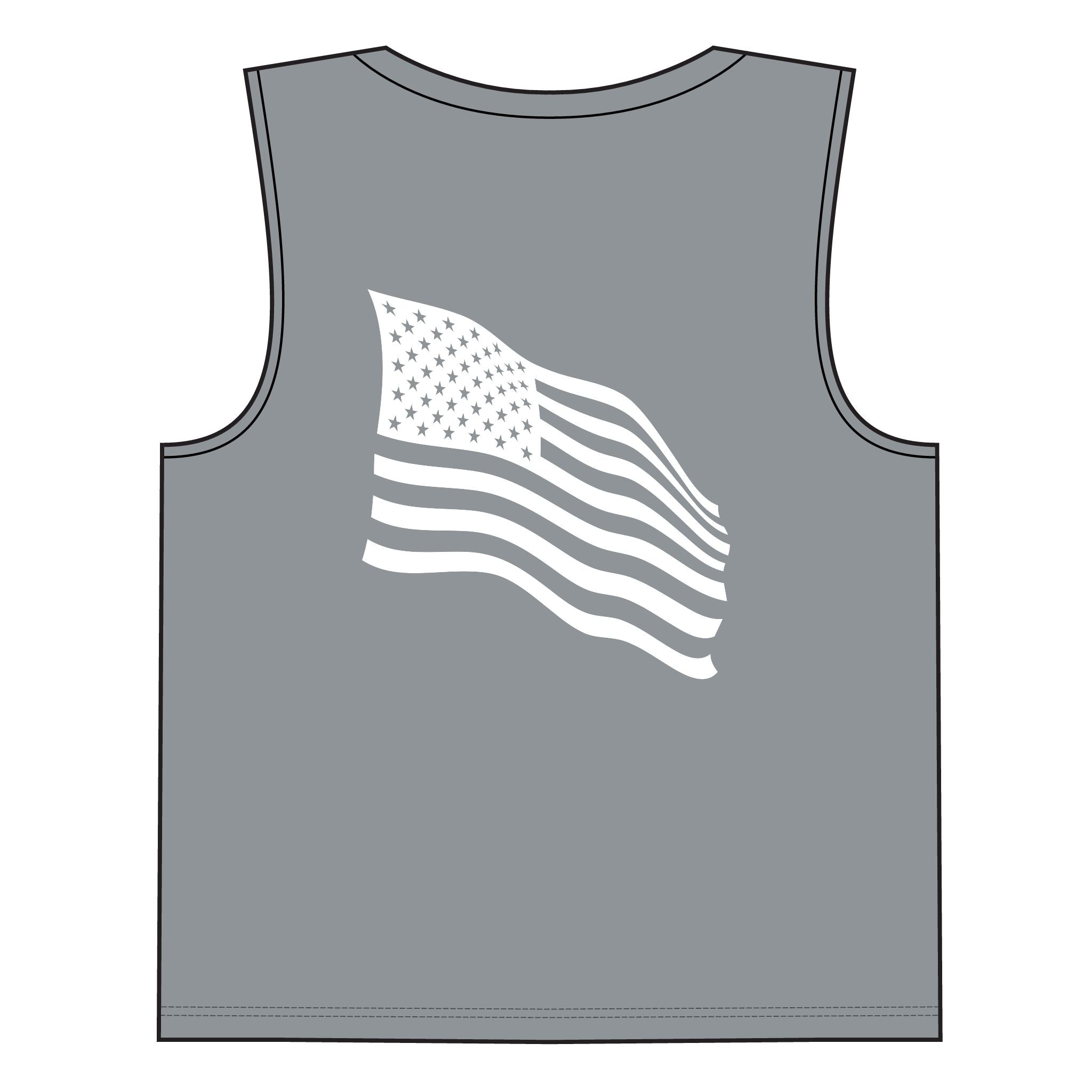 Freedom Looks Good On Me Muscle Tank | Red White Unfiltered | Group Chat Energy