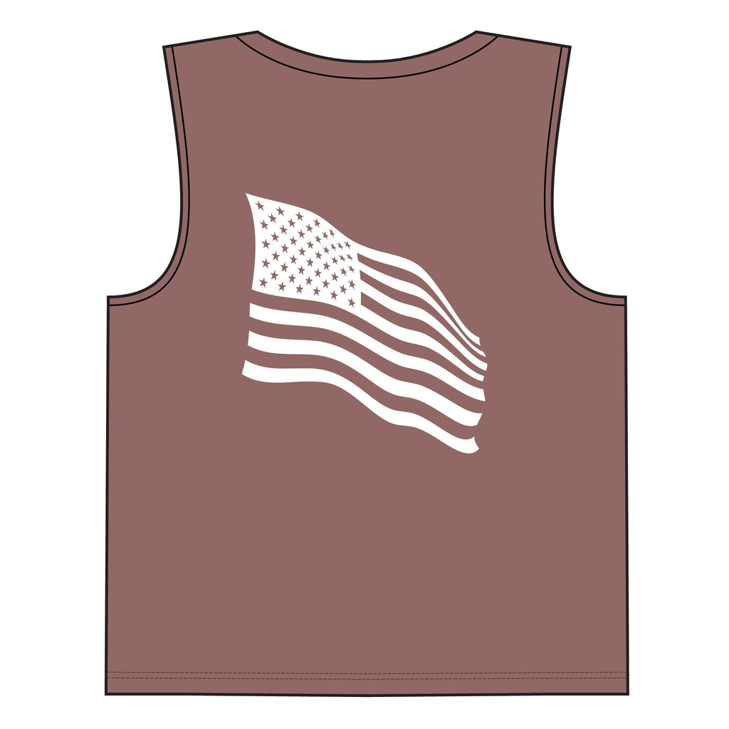 freedom looks good on me | muscle tank | Red, White, & Unfiltered | Group Chat Energy