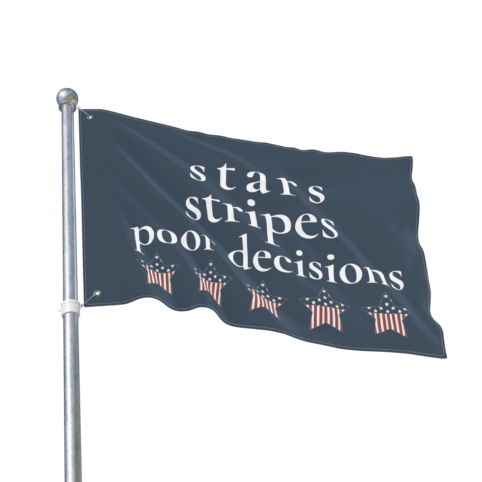 stars stripes poor decisions | Group Chat Energy | Red White & Unfiltered