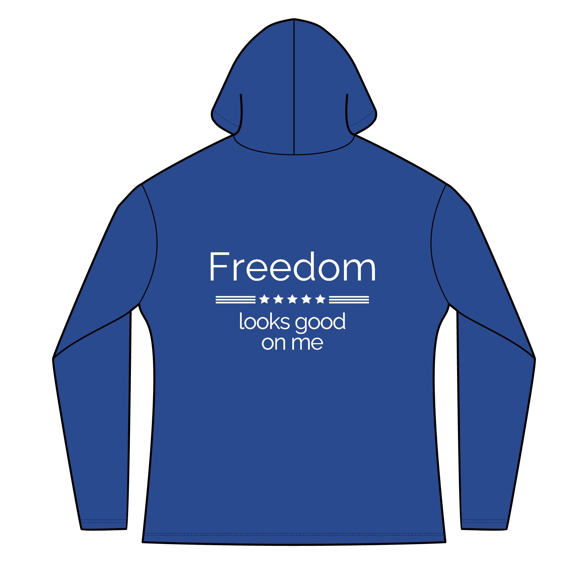 emotionally American front | freedom looks good on me back | Red White & Unfiltered | Group Chat Energy