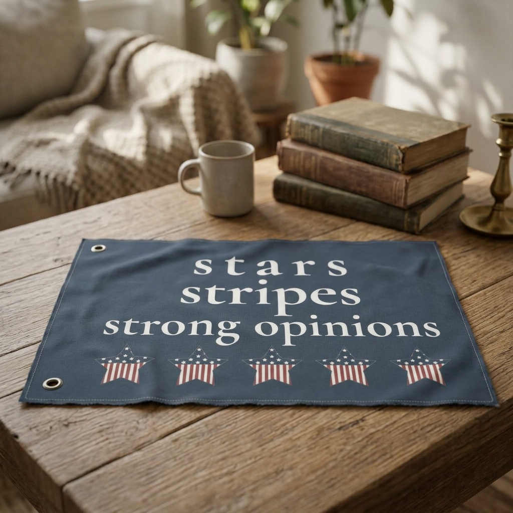stars stripes strong opinions | Group Chat Energy | Red White & Unfiltered