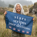 stars stripes poor decisions | Group Chat Energy | Red White & Unfiltered