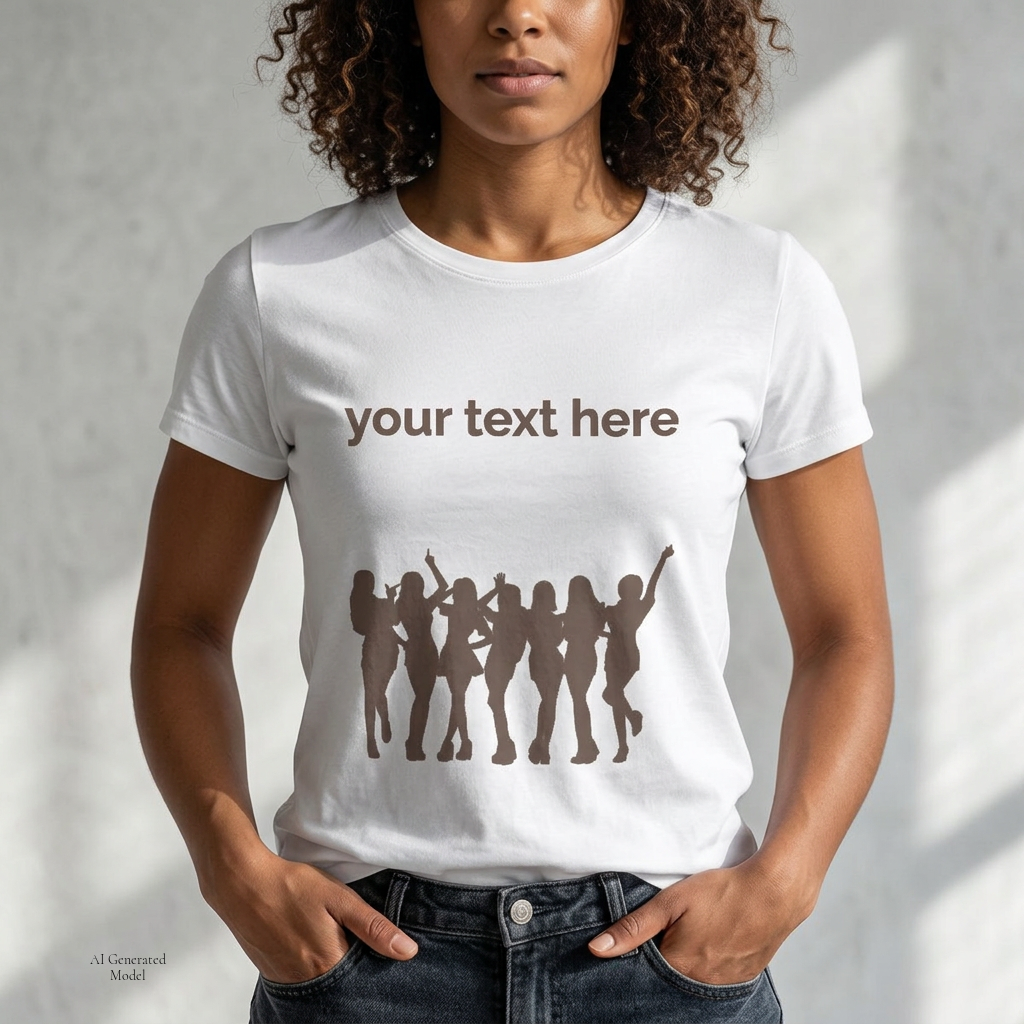 committed | customizable crop top tee | Loyal but Questionable | Group Chat Energy