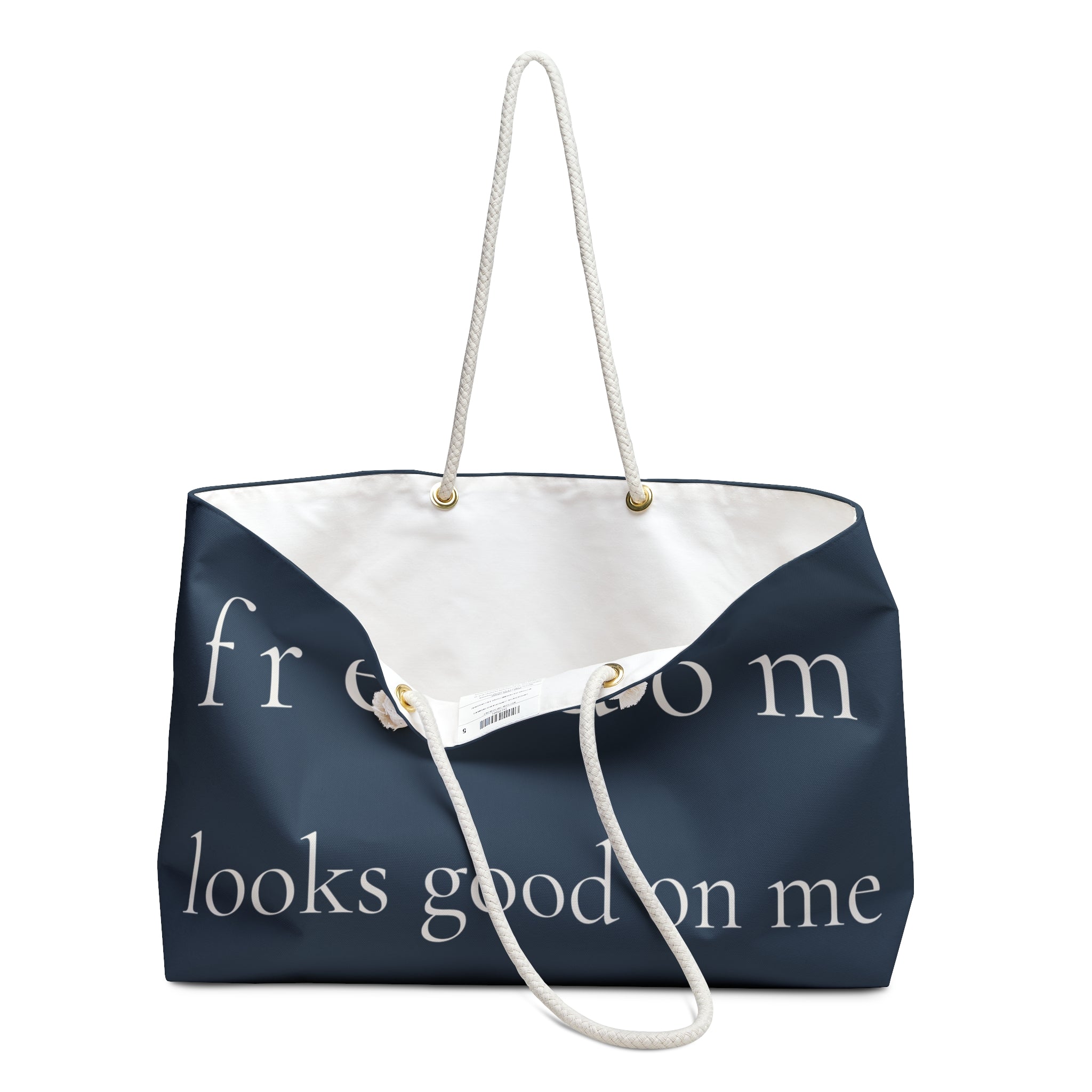 freedom looks good on me |  weekender bag | Red, White, & Unfiltered | Group Chat Energy