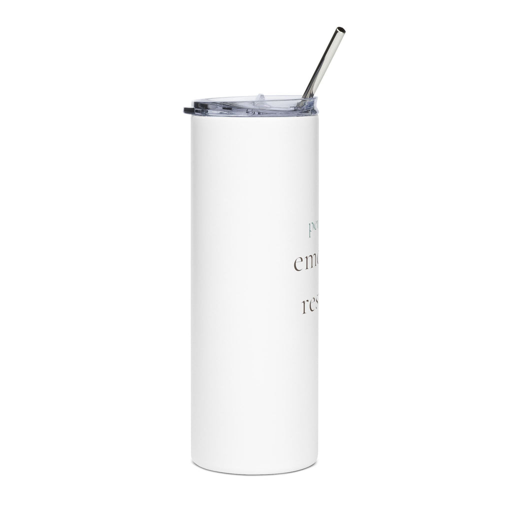 per my last emotional response | 20oz stainless steel tumbler | Debrief After Work | Group Chat Energy