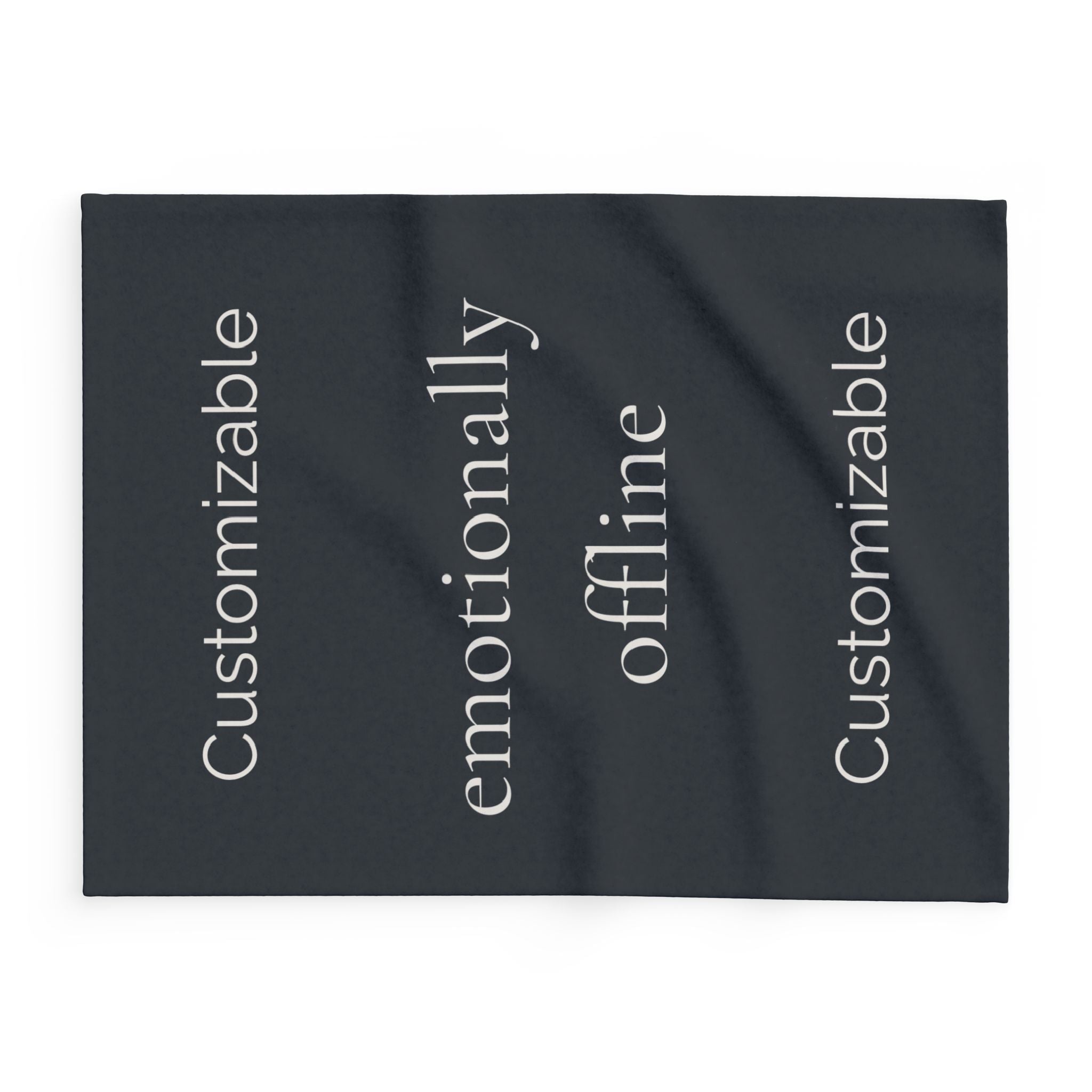 emotionally offline | fleece blanket | Group Chat Energy Collection