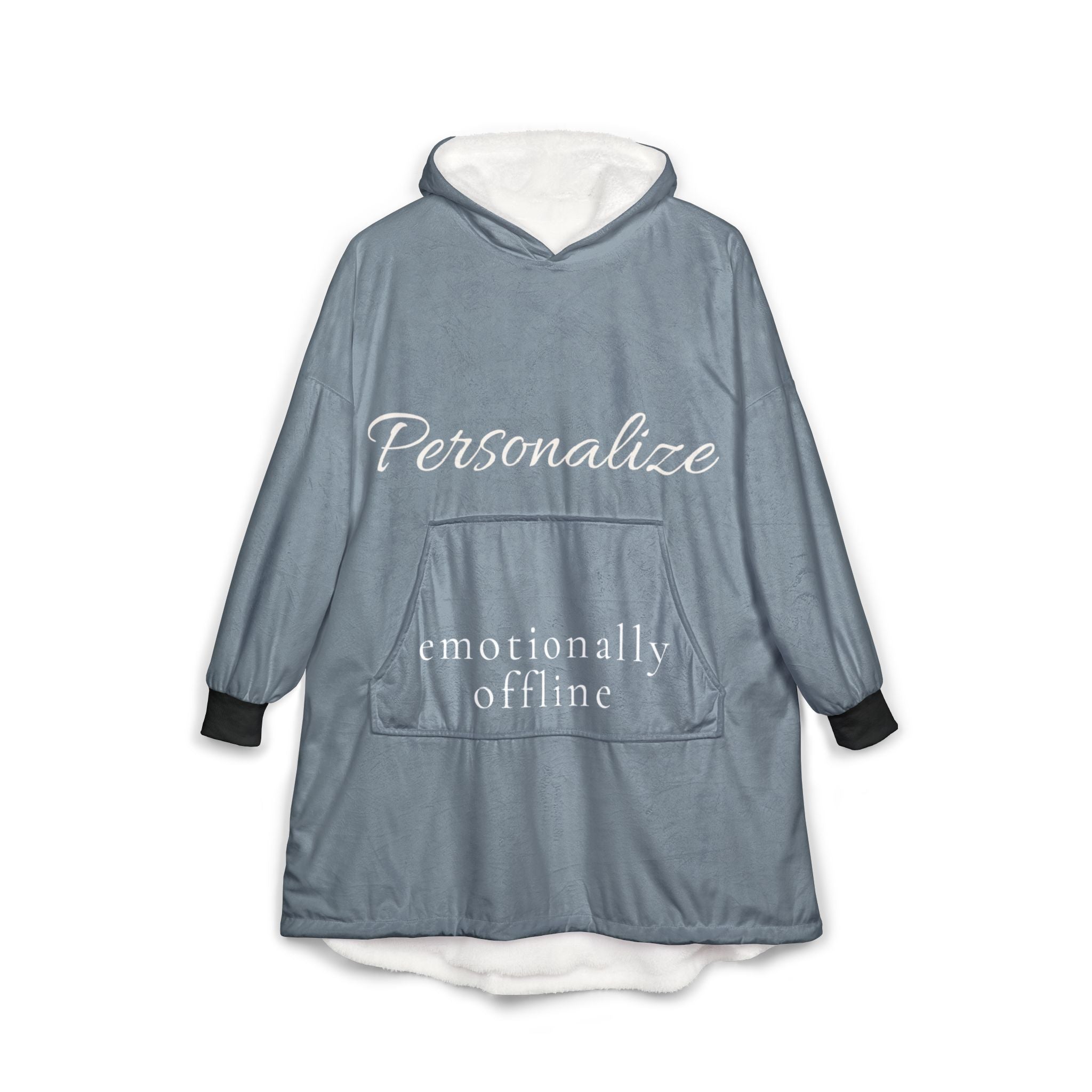 emotionally offline | hooded blanket | Emotionally Offline | Group Chat Energy